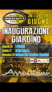 inaugurazione garden