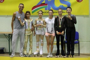 Ivan Bovara con Alba Marconi e Kevin Bovara