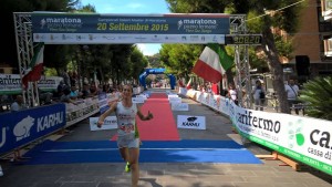 Katia De Angelis maratona