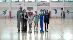 Ivan e Laura con i Campioni Regionali di coppia